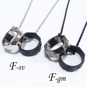 シンプルメンズデザインネックレス/yon007GM