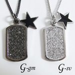 シンプルメンズデザインネックレス/yon008GM