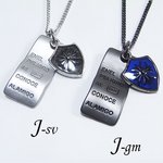 シンプルメンズデザインネックレス/yon011SV