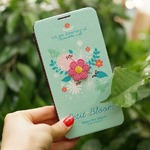MrH（ミスターエイチ）スマホフリップケース/プチブルームByGalaxyNote3