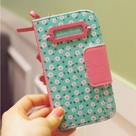 MrH（ミスターエイチ）スマホウォレットケース/ソボロブルームByGalaxyS5