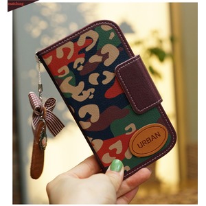 MrH（ミスターエイチ）スマホウォレットケース/アーバンミリタリーネイビーByGalaxyS4（ストラップ付）