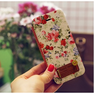 MrH（ミスターエイチ）フリップケース/ヴィンテージレディブライトByiphone6plus