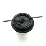 ホットコーヒー用マドラーストロー／15cmブラックカラー 1000本入り