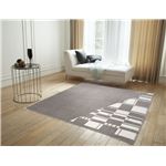 スミノエ ラグマット NEXTHOME SHADOW RUG 200×200cm 正方形 グレー 【日本製】