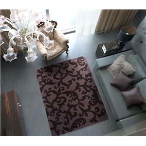 スミノエ ラグマット NEXTHOME KARAKUSA RUG 140×200cm パープル