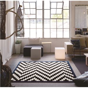 スミノエ ラグマット NEXTHOME BONE RUG 140×200cm モノトーン