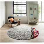 スミノエ ラグマット NEXTHOME ANNA RUG 150×150cm グレー