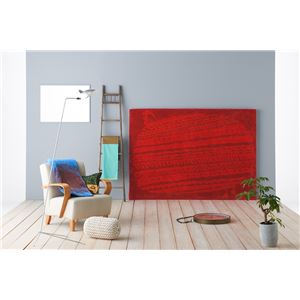 スミノエ ラグマット NEXTHOME Masaru Suzuki Design防ダニラグ ホロホロ 140×200cm レツド 日本製 【日本製】