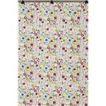 スミノエ ラグマット NEXTHOME W1008 Floral Garden フローラルガーデン 遮光1級 形状記憶加工 ウォッシャブル バイオレット 100×200cm 1枚入 既製カーテン 【日本製】