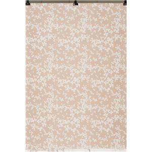 スミノエ ラグマット NEXTHOME W1014 Neige ネージュ 遮光1級 形状記憶加工 ウォッシャブル ベージュ 100×178cm 1枚入 既製カーテン 【日本製】