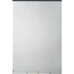スミノエ ラグマット NEXTHOME W1022 Pon Pon ポンポン ミラーレース ウォッシャブル ホワイト 100×133cm 1枚入 既製カーテン 【日本製】