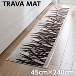 スミノエ ラグマット NEXTHOME TRAVA MAT トラバ マット 45×240cm モカ