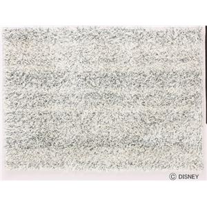 スミノエ DISNEY DRM-1019ラグ MICKEY／Speech race RUG 100×140cm ホワイト 【日本製】