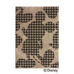 スミノエ DISNEY DRM-1001ラグ MICKEY／Plover form RUG 100×140cm ブラウン 【日本製】