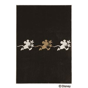 スミノエ DISNEY DRM-1005ラグ MICKEY／Chase Run RUG 100×140cm ブラック 【日本製】