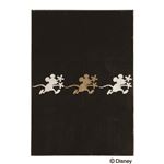 スミノエ DISNEY DRM-1005ラグ MICKEY／Chase Run RUG 100×140cm ブラック 【日本製】
