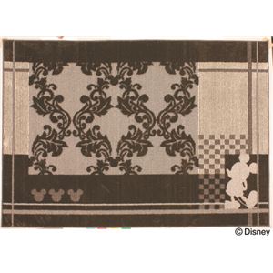 スミノエ DISNEY DRM-1009ラグ MICKEY／Grace RUG 140×200cm ブラウン 【日本製】