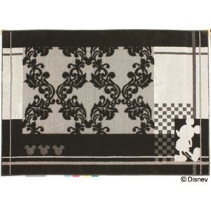 スミノエ DISNEY DRM-1009ラグ MICKEY／Grace RUG 100×140cm ブラック 【日本製】