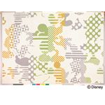 スミノエ DISNEY DRM-1011ラグ MICKEY／Kika silhouette RUG 140×200cm グリーン 【日本製】