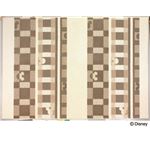 スミノエ DISNEY DRM-1012ラグ MICKEY／Texture line RUG 140×200cm アイボリー 【日本製】