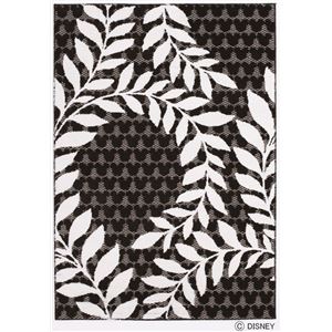 スミノエ DISNEY DRM-1016ラグ MICKEY／Laurel RUG 100×140cm ブラック 【日本製】