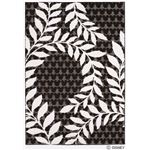 スミノエ DISNEY DRM-1016ラグ MICKEY／Laurel RUG 100×140cm ブラック 【日本製】