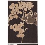 スミノエ DISNEY DRM-1017ラグ MICKEY／Fly SHADOW RUG 100×140cm ブラック 【日本製】