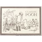 スミノエ DISNEY DRP-1030ラグ POOH／Secret RUG 140×200cm グレー 【日本製】