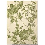 スミノエ DISNEY DRP-1031ラグ POOH／Fiore RUG 140×200cm グリーン 【日本製】