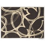 スミノエ DISNEY DRM-1040ラグ MICKEY／Blend line RUG 95×130cm グレー 【日本製】