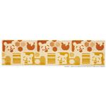 スミノエ DISNEY DMP-5006キッチンマット POOH／Hide-and-seek KITCHEN MAT 45×180cm オレンジ 【日本製】