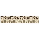スミノエ DISNEY DMP-5006キッチンマット POOH／Hide-and-seek KITCHEN MAT 45×240cm ブラウン 【日本製】
