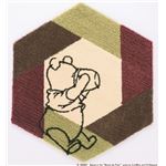 スミノエ DISNEY DRP-4022ラグ POOH／Honey pot RUG 95×110cm ピンク 【日本製】