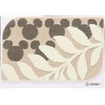 スミノエ DISNEY DMM-4026マット MICKEY／Laurel MAT 50×80cm ベージュ 【日本製】
