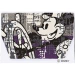 スミノエ DISNEY DMM-4023マット MICKEY／Steam MAT 50×80cm パープル 【日本製】