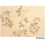 スミノエ DISNEY DRM-4003ラグ MICKEY／Twig leaf RUG 140×200cm アイボリー 【日本製】