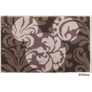 スミノエ DISNEY DMM-4012マット MICKEY／Classical silhouette MAT 50×80cm パープル
