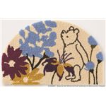 スミノエ DISNEY DMP-4036マット POOH／Bloom MAT 50×80cm パープル 【日本製】