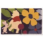 スミノエ DISNEY DMP-4030マット POOH／Talk MAT 50×80cm パープル 【日本製】