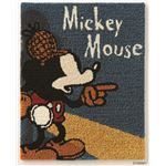 スミノエ DISNEY DMM-4034マット MICKEY／Search MAT 55×70cm ブルー 【日本製】