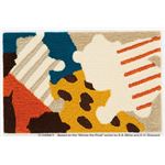 スミノエ DISNEY DMP-4042マット POOH／Collage MAT 50×80cm ブラウン 【日本製】
