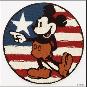 スミノエ DISNEY DMM-4049マット MICKEY／First star MAT 60×60cm レッド 【日本製】