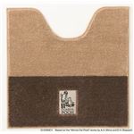 スミノエ DISNEY DTP-5003トイレマット POOH／Secret TOILET MAT 60×60cm ブラウン 【日本製】