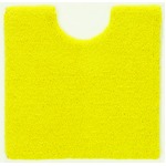 デザインライフ トイレマット VIF 60×60cm イエロー