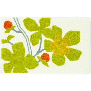 デザインライフ 玄関マット 室内/屋内用 EGO(エゴ)50×80cm グリーン 【日本製】