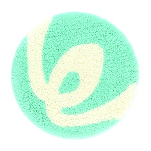 デザインライフ チェアマット UMI PAD(ウミパッド) 35×35cm ライトブルー 【日本製】