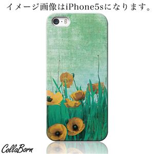 CollaBorn スマホカバー AQUOS PHONE ZETA（SH-01F） 「Floral patterns07B」