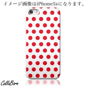 CollaBorn スマホカバー AQUOS PHONE ZETA（SH-01F） 「Dots（W R）」