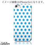 CollaBorn スマホカバー GALAXY S4（SC-04E） 「Dots（W B）」